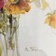 Watercolor bouquet of flowers