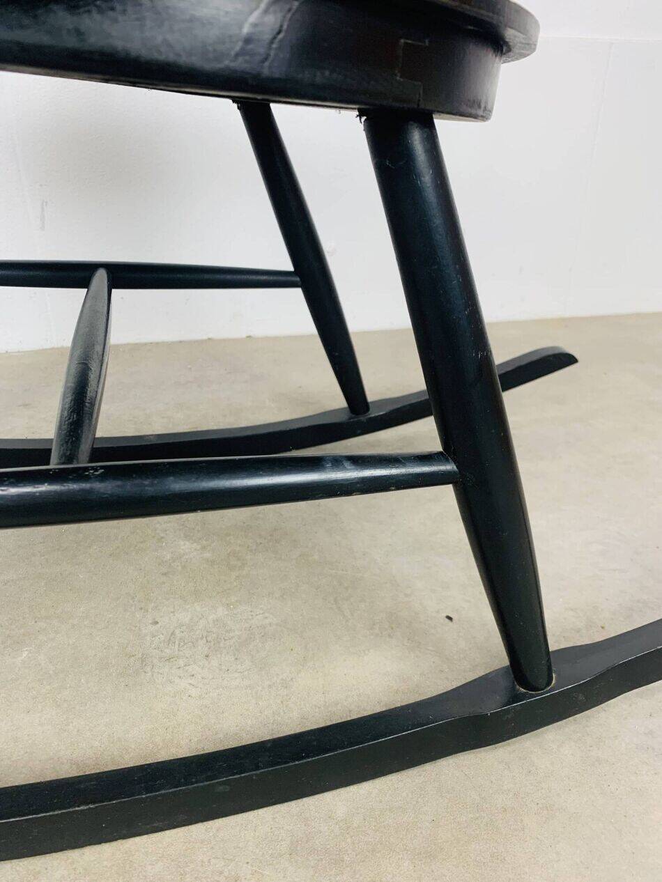 Scandinavian style rocking chair Tapiovaara, 1960s