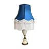 Victorian style blue lamp