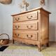 Antique solid wood commode