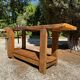 Old wooden desk