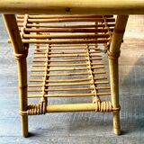 Rattan side table 1960