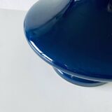 Lampe en céramique bleue nuit