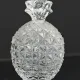 Sugar bowl / Candy dish pineapple crystal 1970