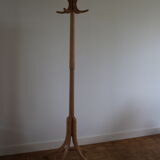 Simple baumann clear parrot coat rack