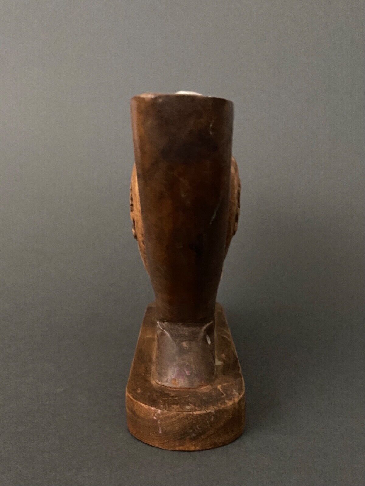 Candlestick with seven burners carved wood Spirit Chalet XXe