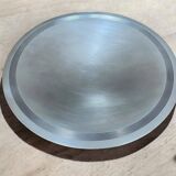 Large silver-plated metal bowl/centerpiece by Christofle, Art Deco style - 33 cm