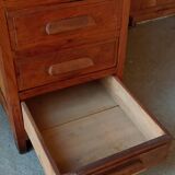 Meuble de métier, de bureau ancien 4 tiroirs