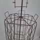 Vintage metal turnstile display