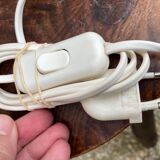 Paire de lampes italiennes en rotin