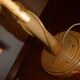 Wicker and rattan 1960 bedside lamp