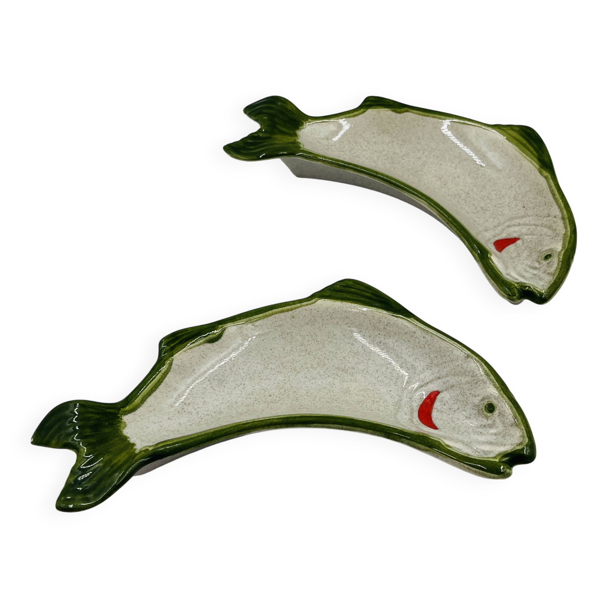 Duo of Waechtersbach fish dishes