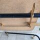 Adjustable rolling table in formica – Italian design by Damato – 1970s