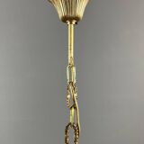 Pair of suspended lanterns in Louis XVI style, 20th Century