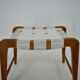 Tabouret Jan Vanek en chêne, Tchécoslovaquie