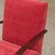 H410 Type C Powder Pink Armchair by Jindrich Halabala for Thonet 1930
