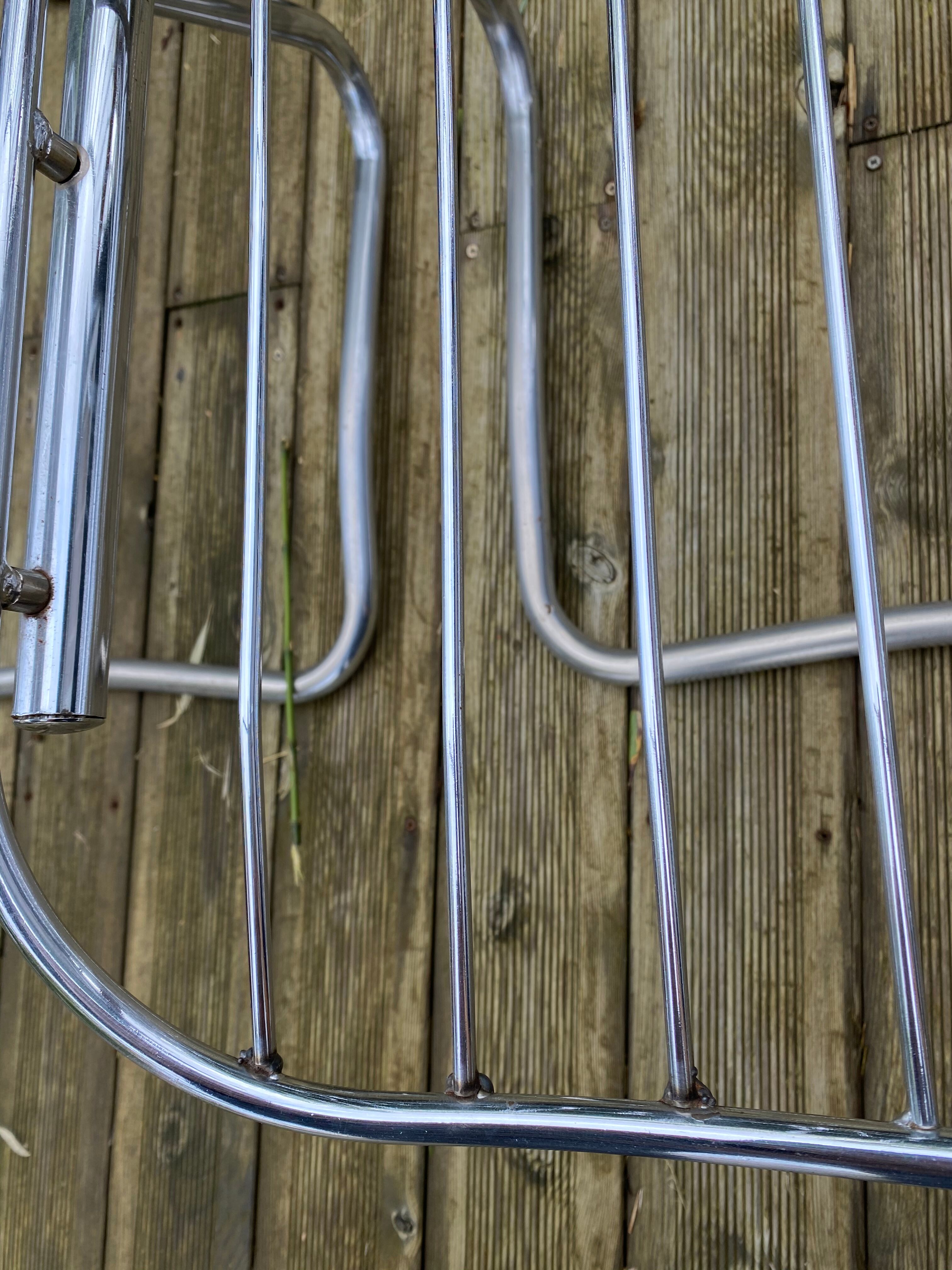 6 Gastone Rinaldi chrome chairs from the 70s