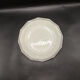 Hollow dish in Limoges porcelain - White and Silver