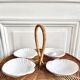 4 scallop bowls