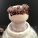 Ceramic shaped piece by Mária Sövegjártó