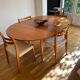 Table ronde extensible en teck