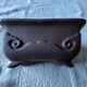 Rectangular cascade bonsai pot unglazed ceramic