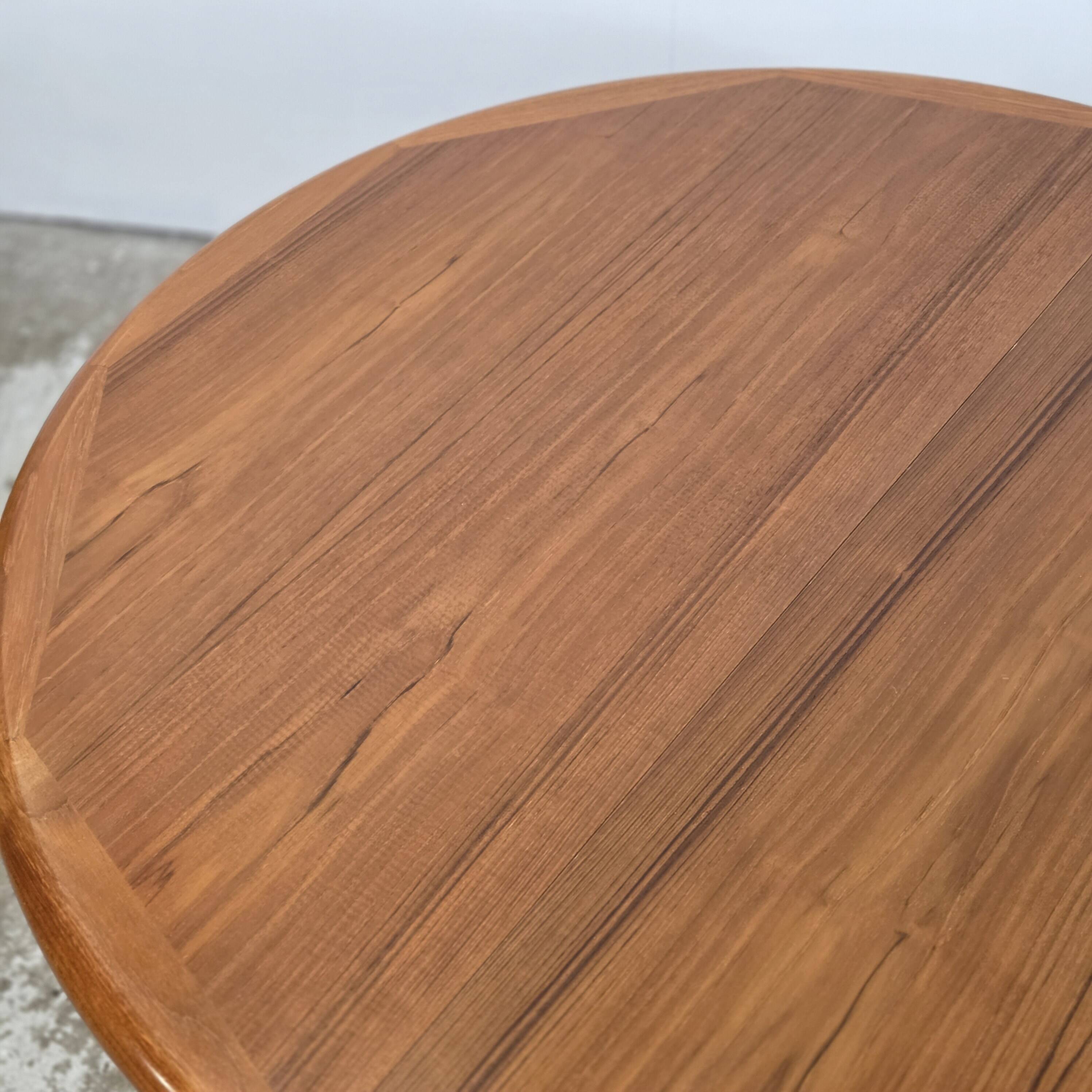 Table extensible danoise vintage des années 1960 de Korup Stolefabrik