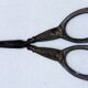 Pair of Art-Nouveau embroidery scissors, in perfect condition!