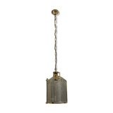 Italian glass brass pendant ceiling lamp