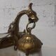 Bronze chandelier and glass paste