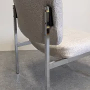 Pair of modernist armchairs, France circa 1970