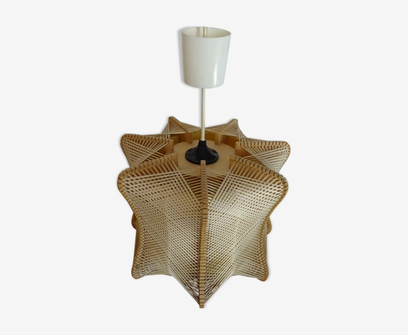 Suspension scandinave bois et fil 60/70