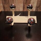 Wall coat holder 2 patères