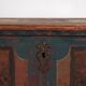 Antique red trunk with floral decoration (c.1920)