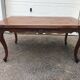 French provincial dining table, Louis XV style