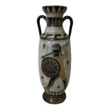 Grand vase amphore en grès par Roger Guérin