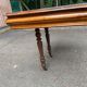 Henri II extendable dining table in solid walnut from the 19th century, 310cm.