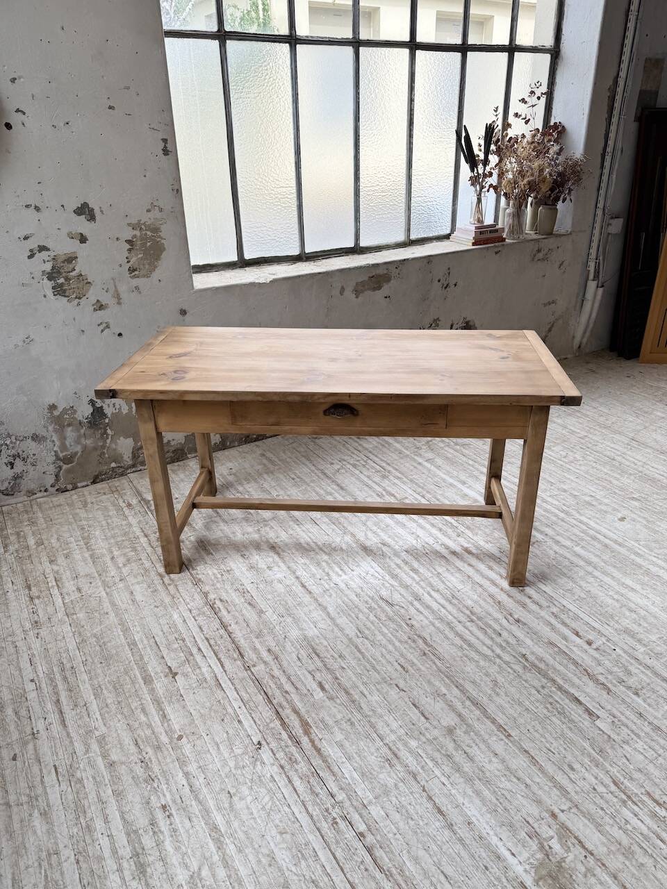 Farm table in pine, 1950s