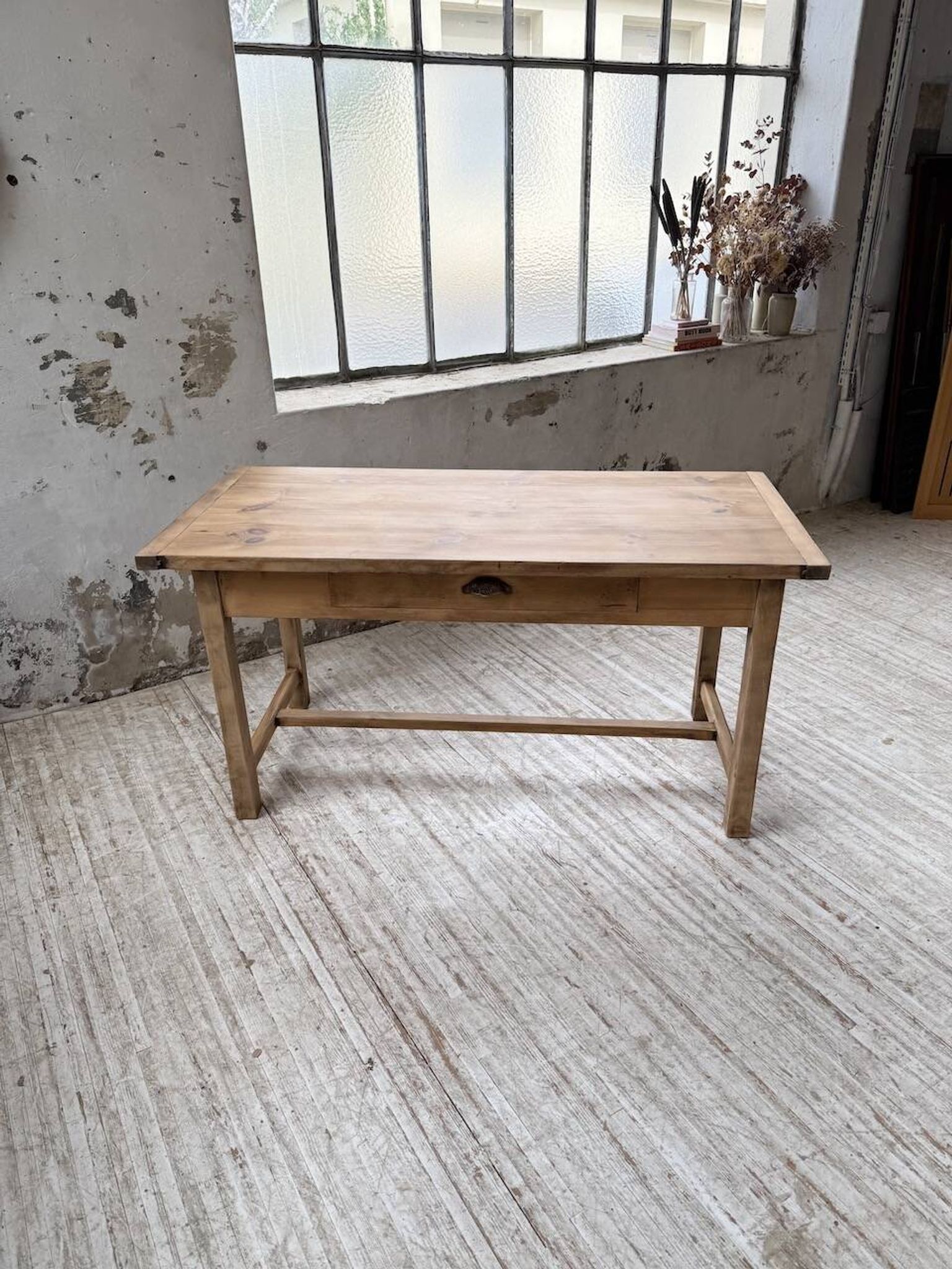 Farm table in pine, 1950s