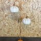 Floor lamp Domus pine Danish design Denmark, 60/70