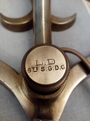 Art deco bronze lamp