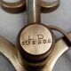 Art deco bronze lamp