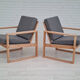 1970s, danish armchair, reupholstered, furniture wool, beech wood