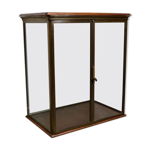 vitrine antique en verre