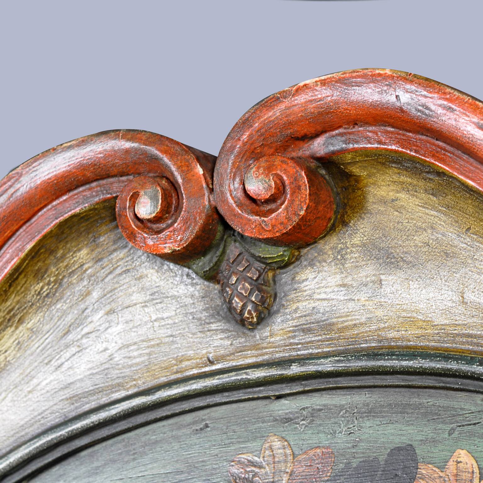 German wedding cabinet, dated 1824