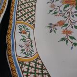 Lot of 2 oval dishes Gien exception Rouen Saintfoin numbered
