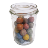 35 terracotta balls