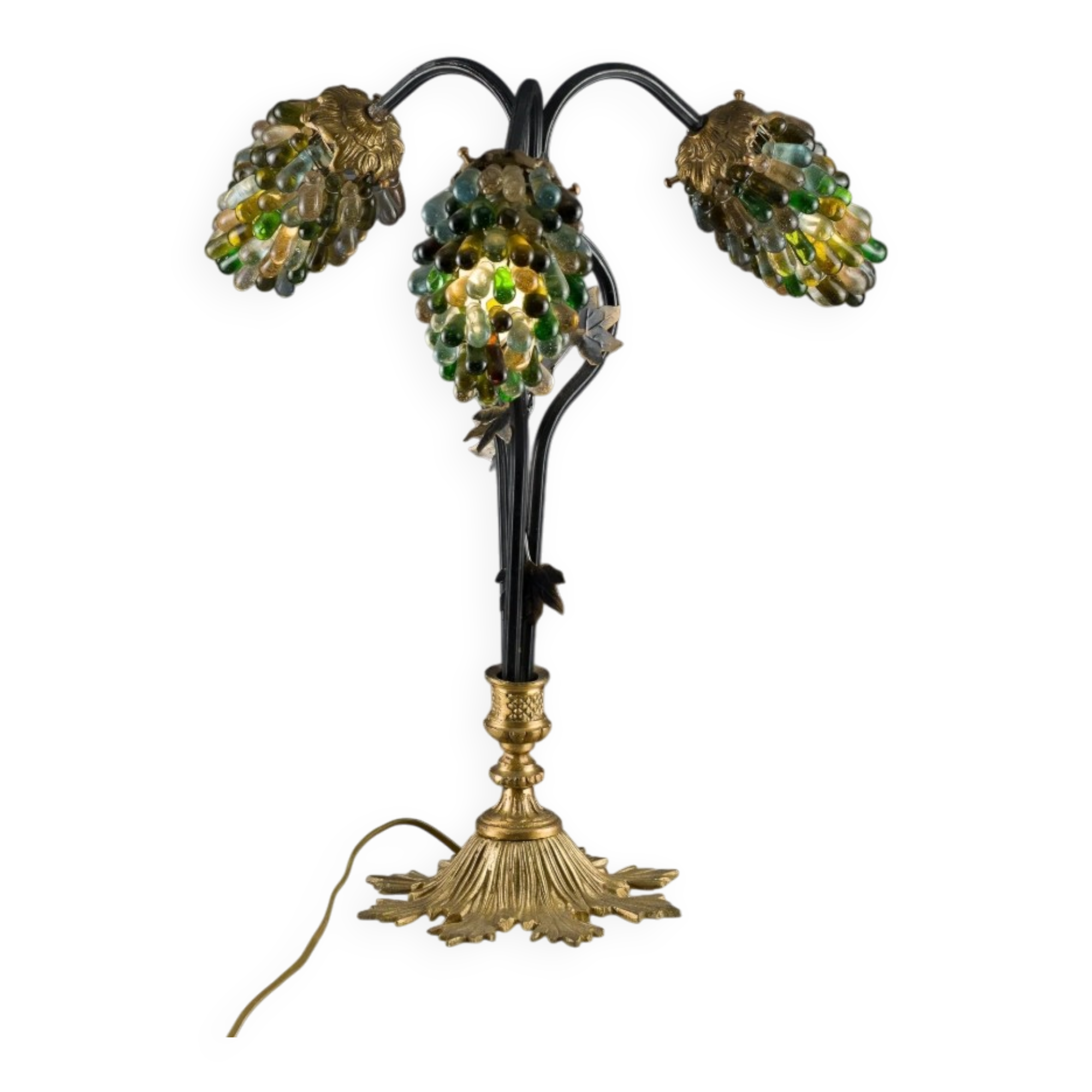 Large Murano Art Deco Lamp