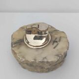 Vintage lighter and ashtray set