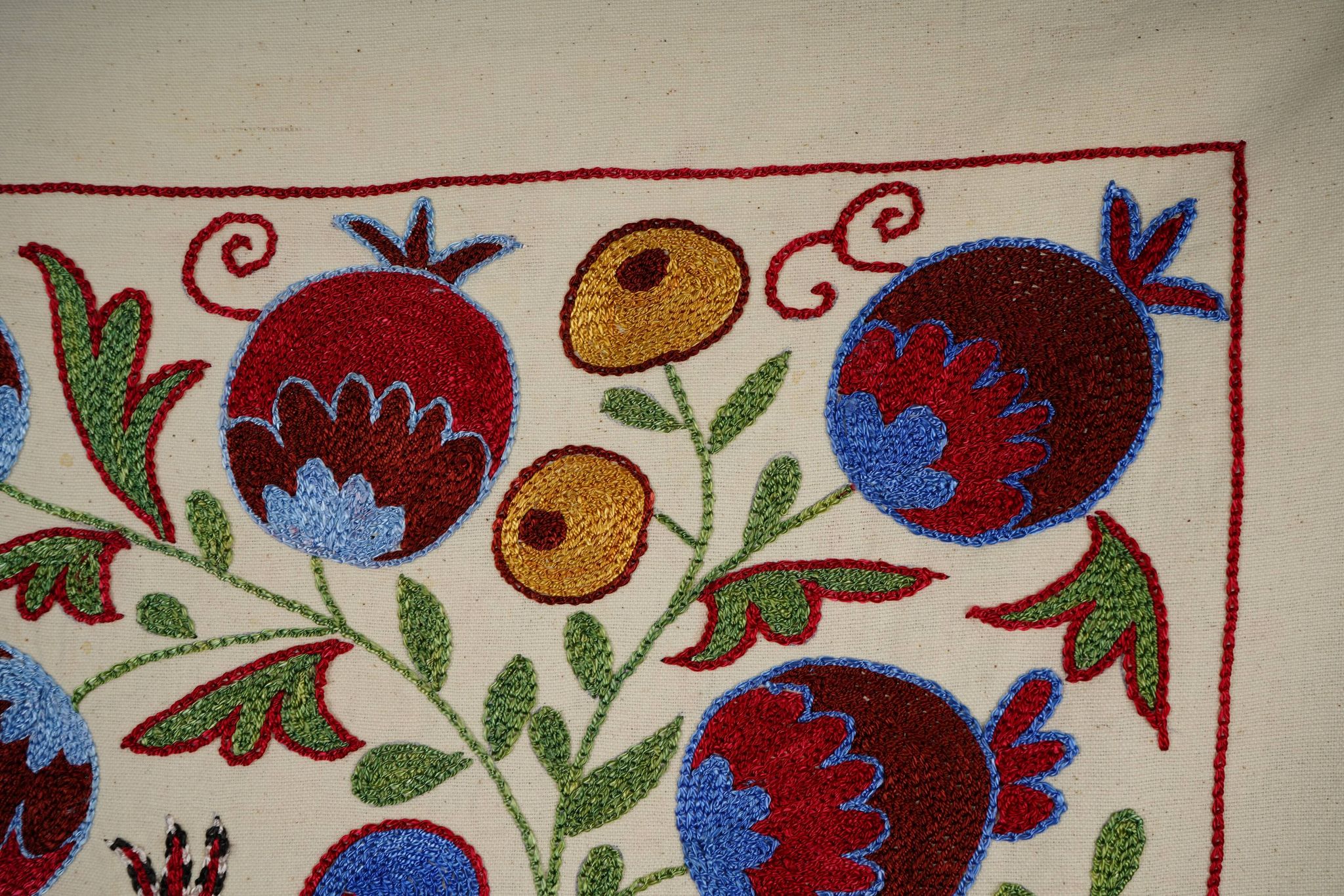 Tapis turc vintage noué à la main 50x92cm